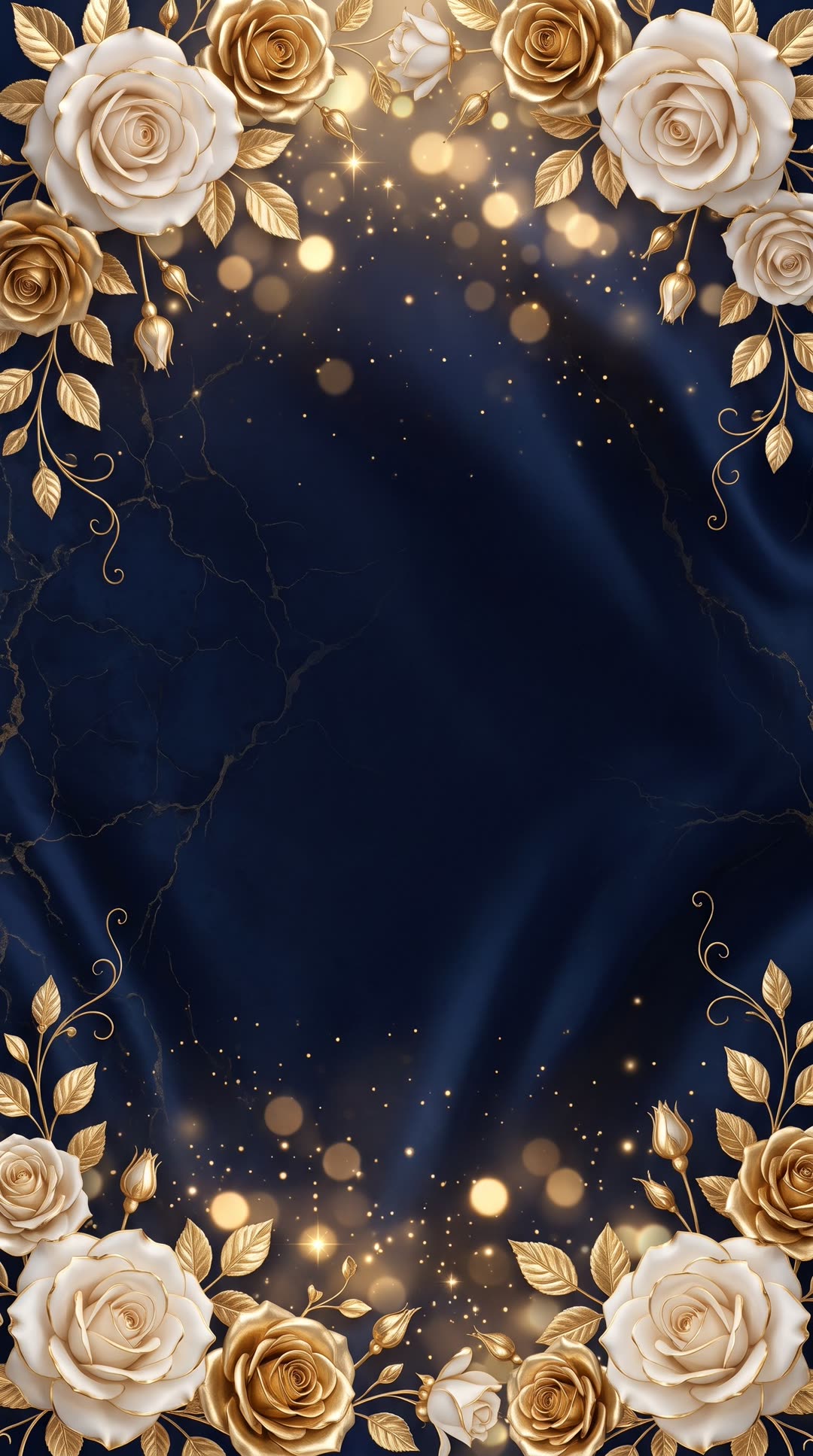 Exclusive Navy Emas