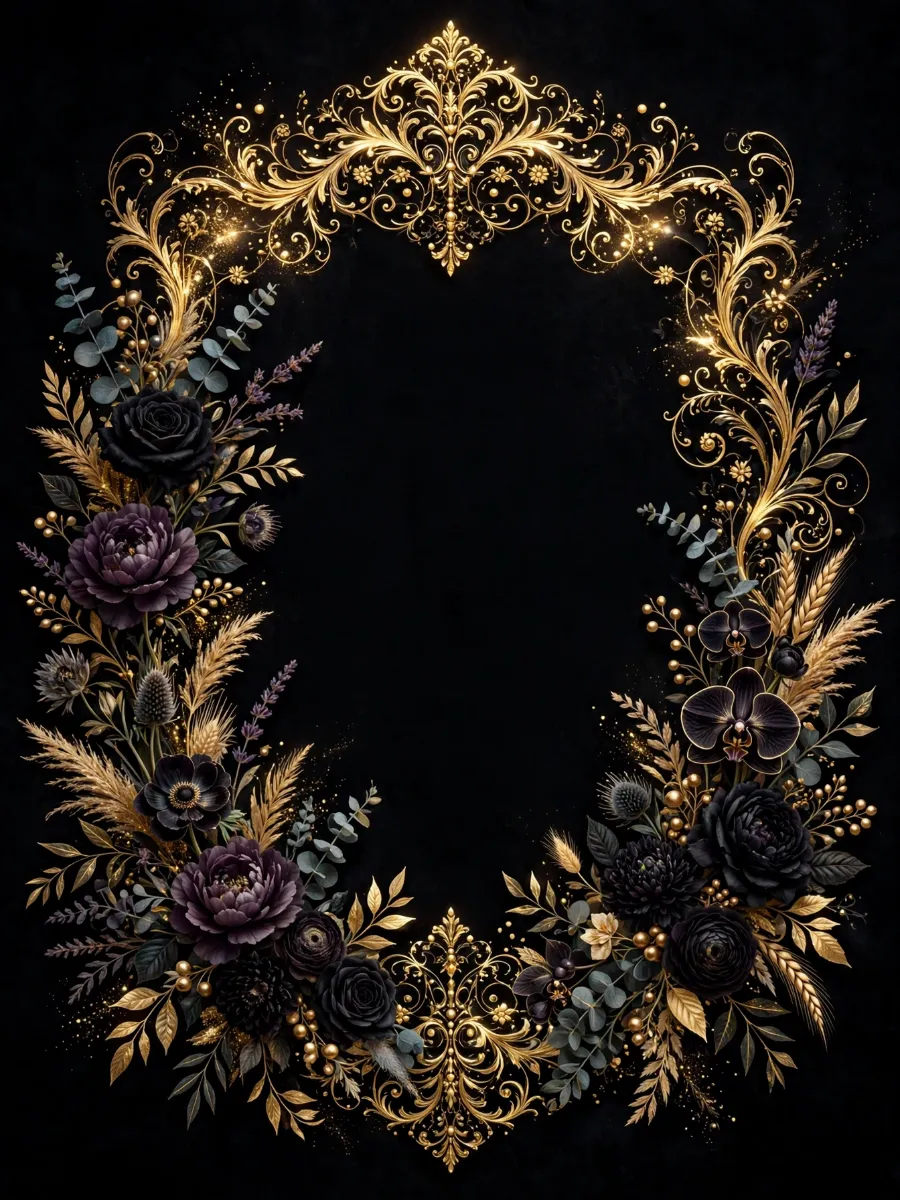 Noir Formal Artwork