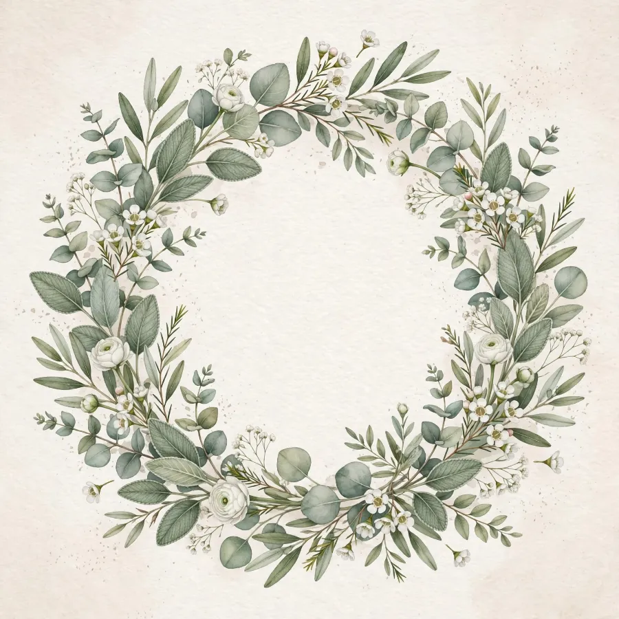 Modern Sage Minimalist Artwork